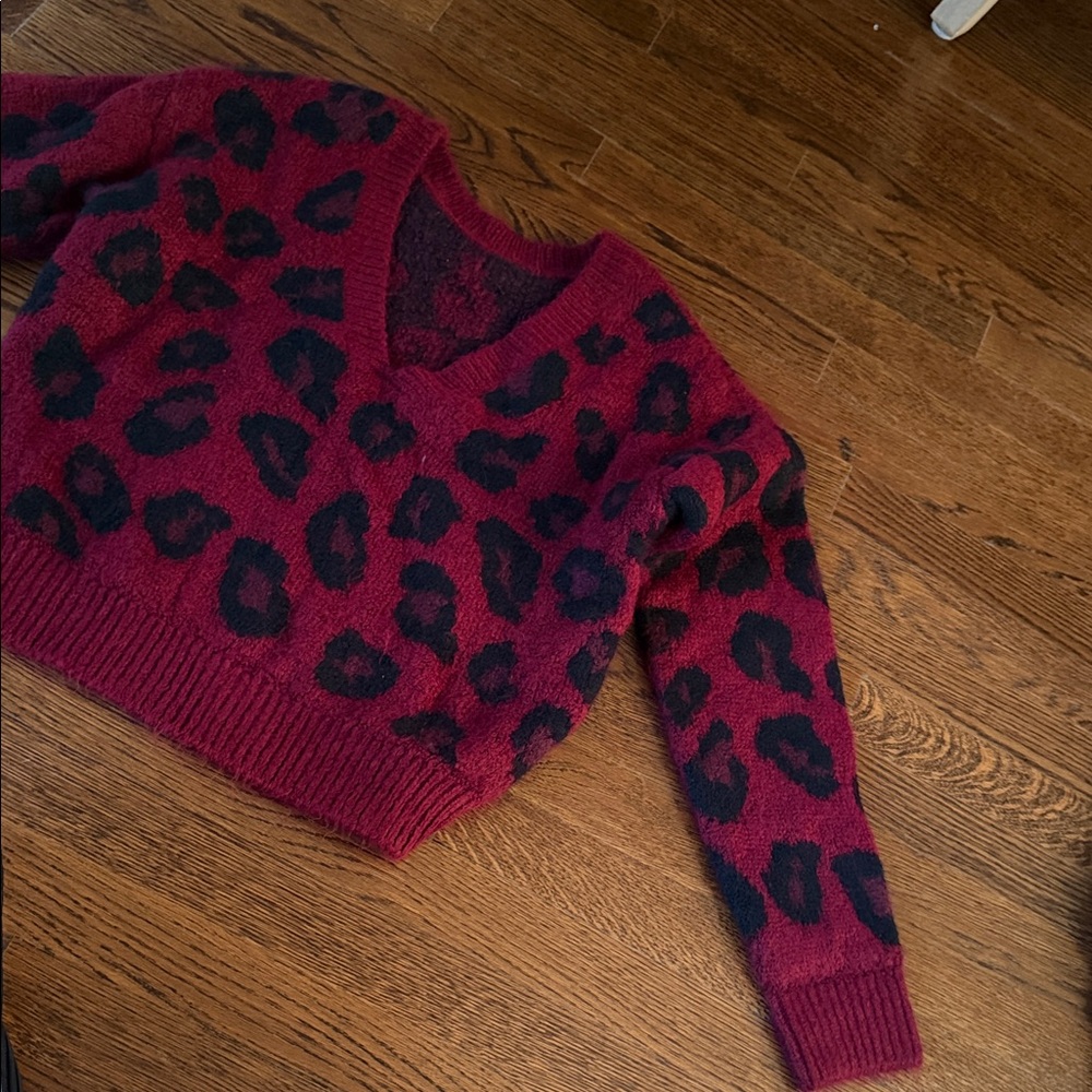 V neck sweater